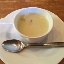 ランチセットのスープ