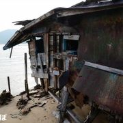 （香港）廃墟となった漁村