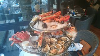 豪華なシーフードタワー！！