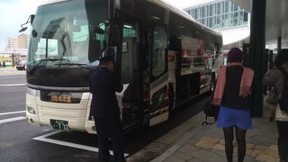 三時間半4列シートで快適