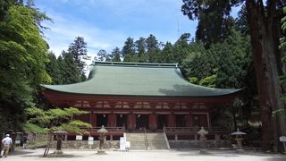 釈迦堂中心の修行の地