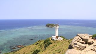 石垣島の北端にある美しい岬