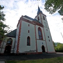 Nahe川沿いのBasilika St. Martin