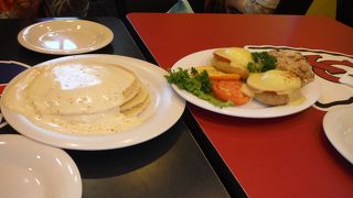 空いてました！