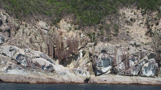 船でしか行けない観光スポットです