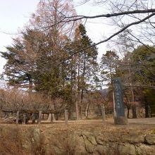 上田城本丸跡。