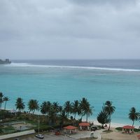 オーシャンビューツインからの眺め。