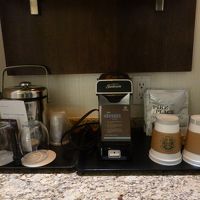 スタバのコーヒーも楽しめます