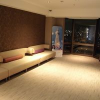 お部屋はシティービューなので、ここからスカイツリーの夜景◎