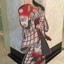 エントランスのパネル