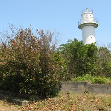 ステージ広場から灯台を見る