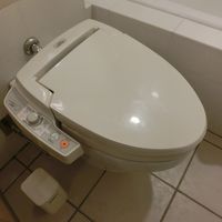 ウォシュレットはありますが古いタイプ