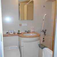 トイレと一体型のバスルーム