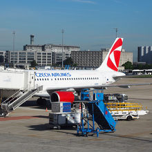 あまり揺れずに定刻通りに到着しました