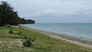 のんびり過ごせる島。