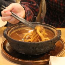 煤だらけの土鍋がまたそそります