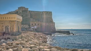 ナポリ湾の素晴らしい　景色が見れる　最高のスポット