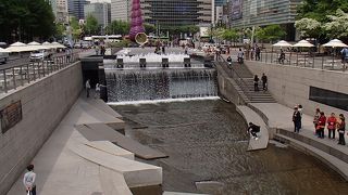 清渓広場でございます