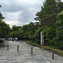 参道までは人手が無かったので…