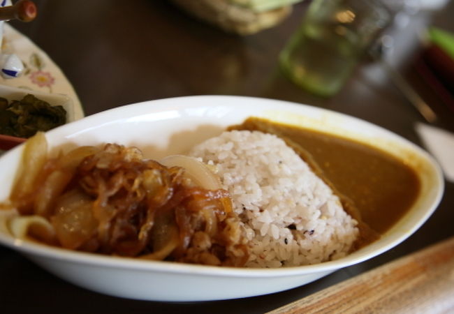 牛丼カレーがおいしかったです。