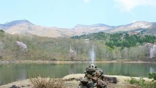 ロープウェイで楽に行けます