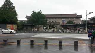 上野駅から歩いて10分の東京国立博物館