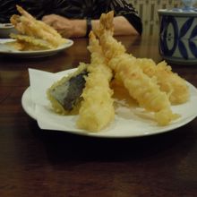 揚げたての天ぷら