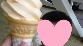 お土産をまとめ買い♪＆ソフトクリームが絶品でした☆