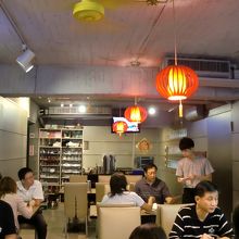 席数は少ないです