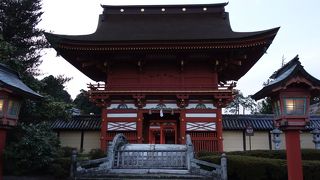 三代将軍家光により再建された美濃国一宮