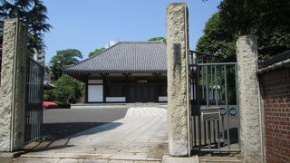 東京都指定旧跡のあるお寺さん