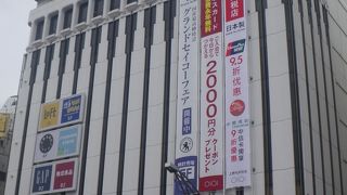 上野駅前のマルイ