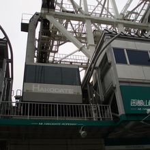 ロープウェイ麓の駅