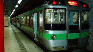 これが札幌への移動で一番便利！！と思う・・・・