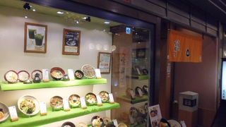 そば料理がいろいろ