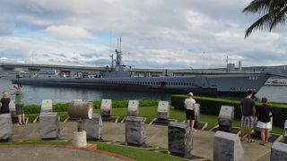 歴史ある潜水艦です