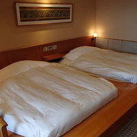 ツインルームのベットです