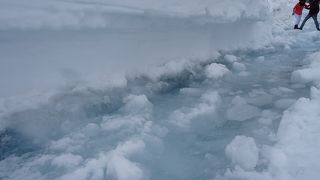 青白い氷の世界に言葉を越えた感動！
