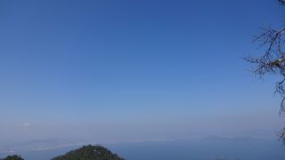 宮島からの景色を一望