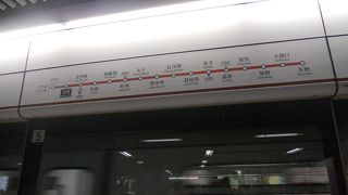 ２つの路線が走っています