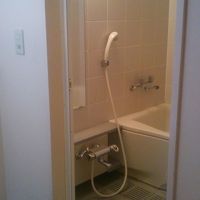 洗い場のあるバスルームは嬉しい。