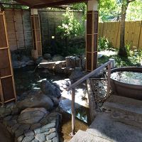 大浴場の露天風呂（女性用）