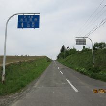 ジェットコースターの路の入り口