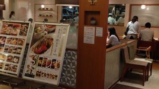 ランチセットはうどん、ご飯の大盛り可