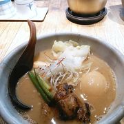 京町屋で頂けると大人気の『つけ麺』屋さん