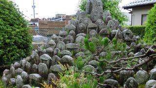 坂本城二の丸があった場所にあるお寺