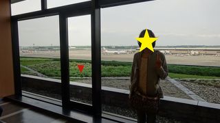 こじんまりとした空港