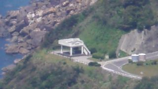 陸からナポレオン岩を眺めるならココでしょう