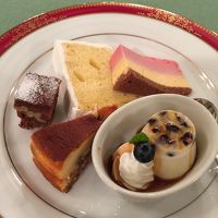 ゴルゴンゾーラのチーズケーキも美味しかった。