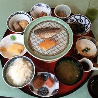 朝食は和食を選択しました。